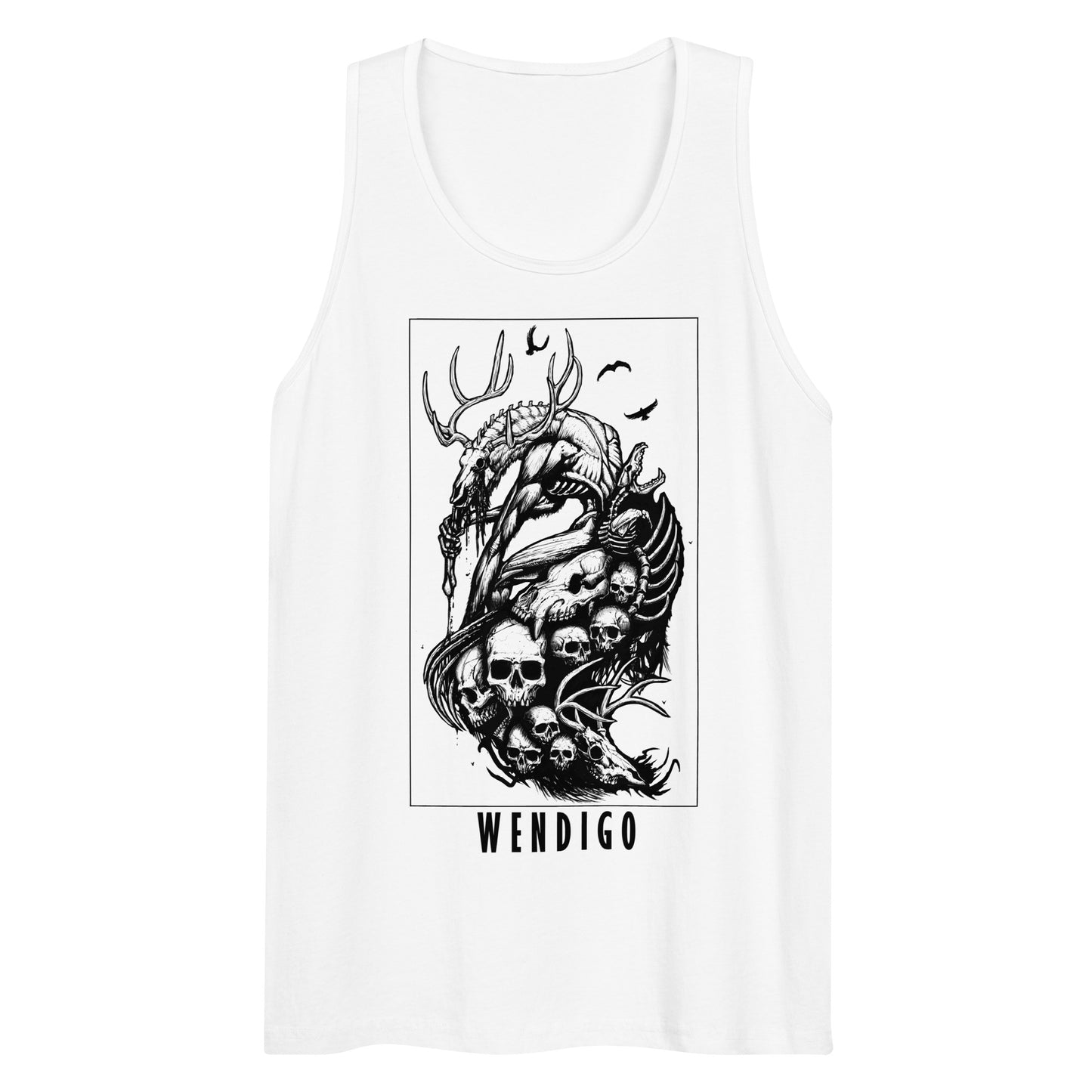 Throne of Bones Tank-top