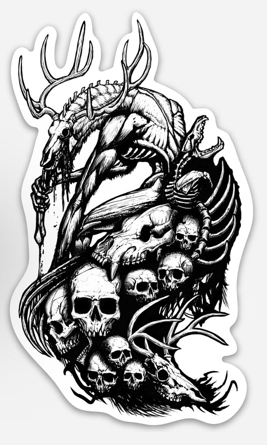 Throne of Bones // Sticker